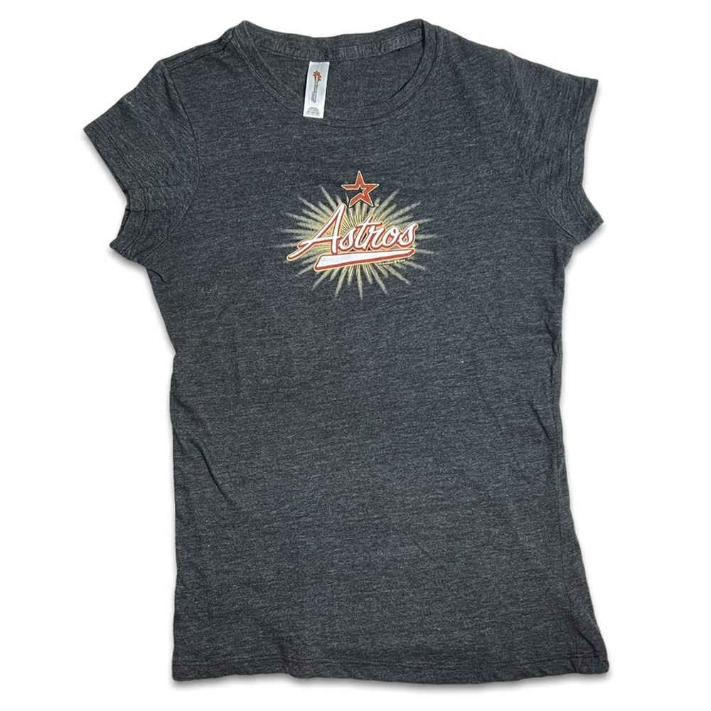 Women's MLB Fitted Astros T-Shirt, Large EUC